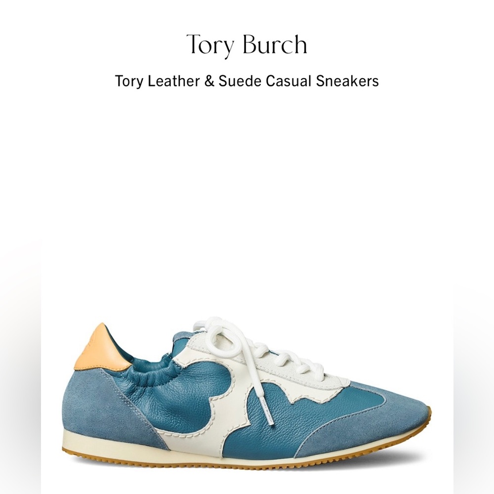 Tory Burch Serif Sneakers - Picture 6 of 6